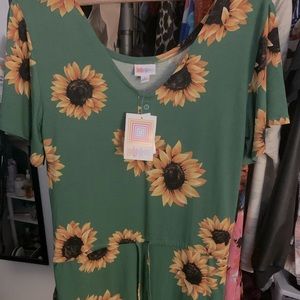 NWT lularoe sunflower xanthe small
